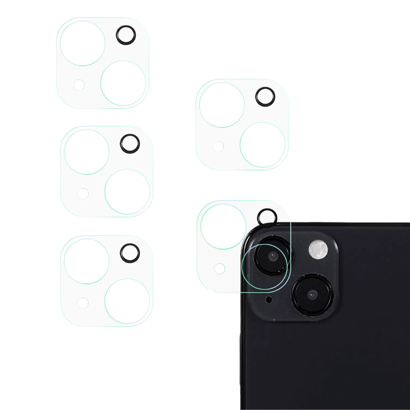 5 Stk. Kamera Skærmbeskyttelse / Beskyttelsesglas til iPhone 13 Mini