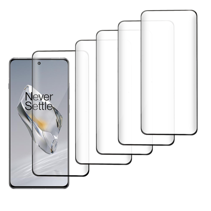 5 Stk 3D Glas / Beskyttelsesglas / Skærmbeskyttelse til OnePlus 12 5G