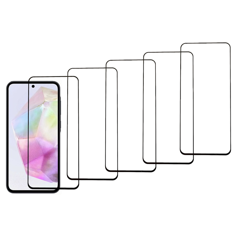 5 Stk Samsung Galaxy A35 5G Skærmbeskyttelse / 3D Glas