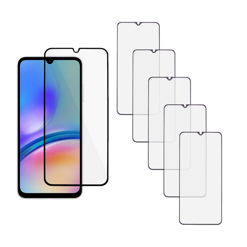 5 stk Skærmbeskyttelse med Kant til Samsung Galaxy A05S