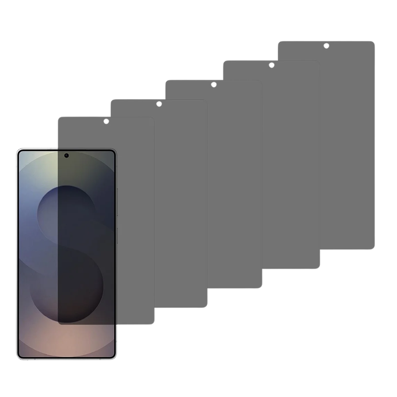 5 stk. Samsung Galaxy S25 Ultra Beskyttelsesglas / Skærmbeskyttelse / Privacy Glas