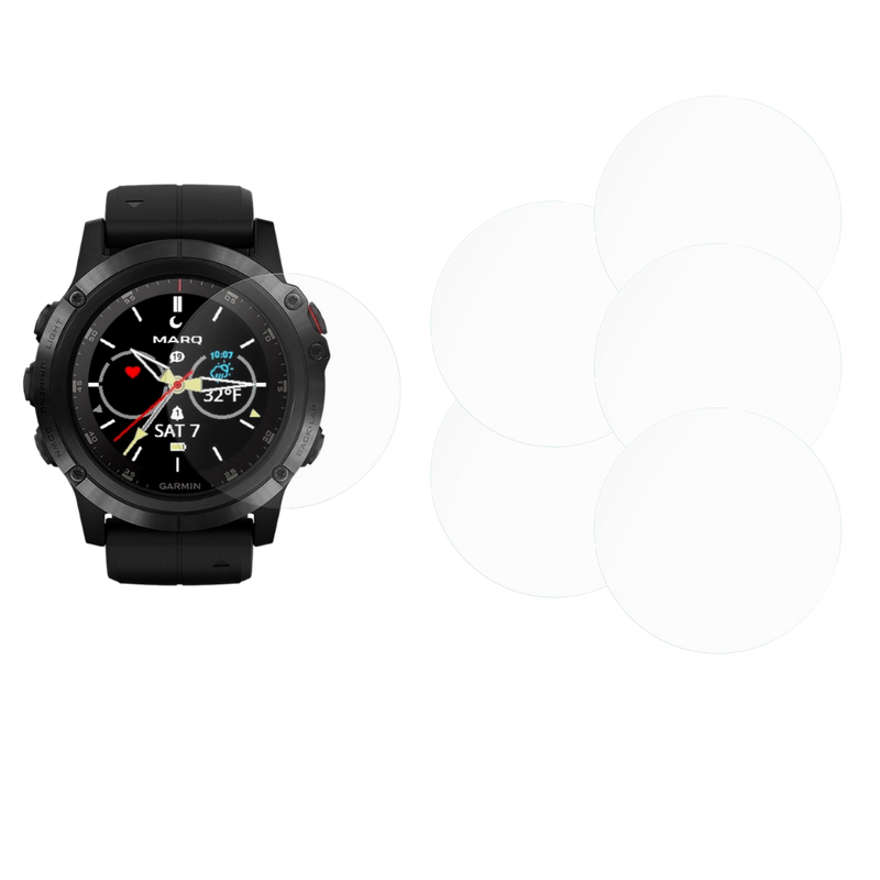 5 stk. Beskyttelsesfilm til Garmin Fenix 5 / 5 Plus / 5X / 5X Plus