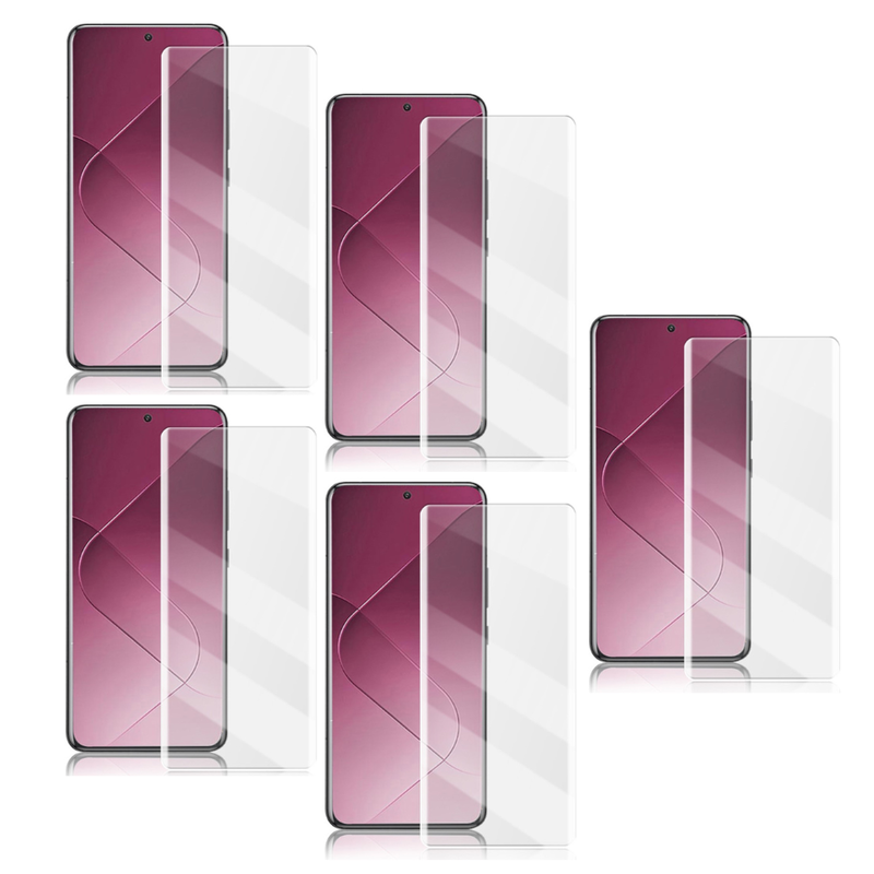 5 stk Xiaomi 14 Pro / Ultra Skærmbeskyttelse / Glas