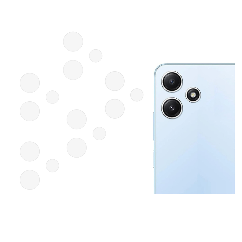 5 stk Kamera Beskyttelsesglas til Xiaomi Redmi 12 5G