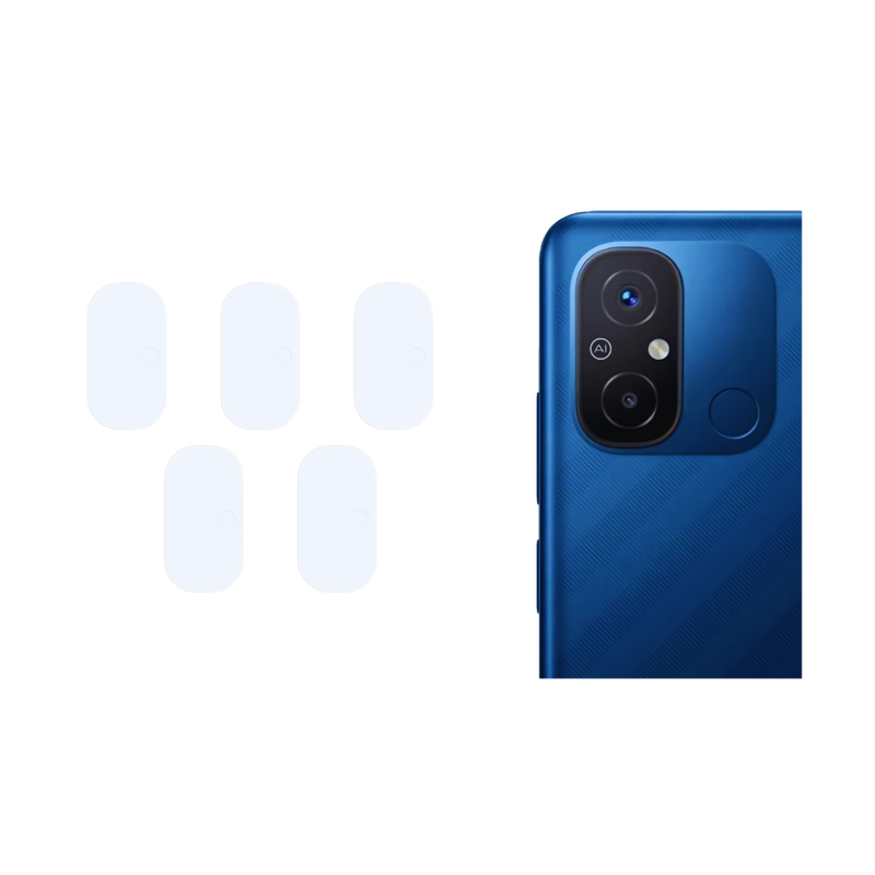 5 stk Kamera Skærmbeskyttelse til Xiaomi Redmi 12C 4G