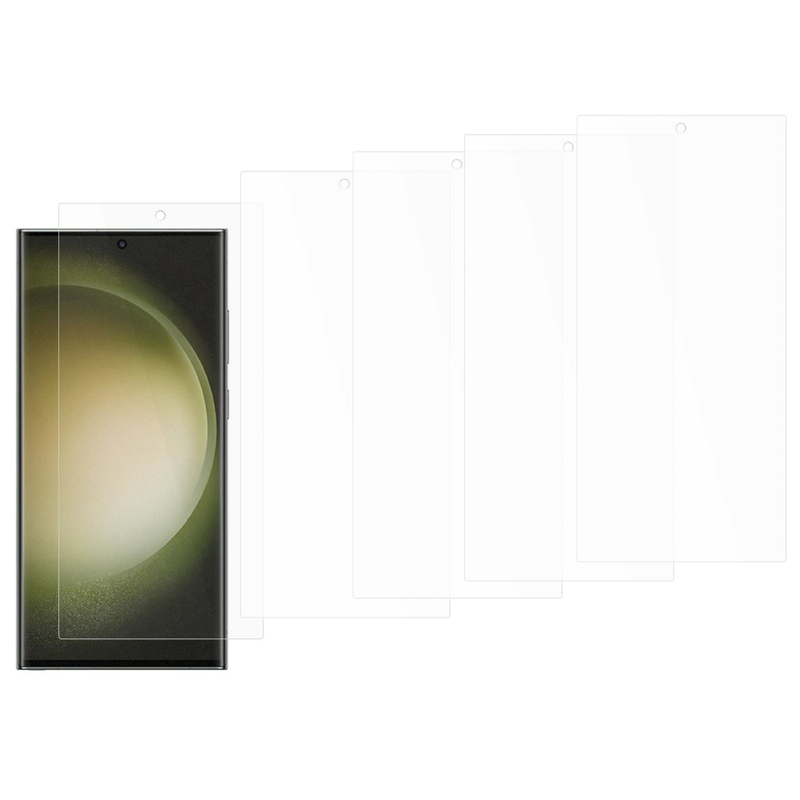 5 stk Beskyttelsesglas / Skærmbeskyttelse / Glas til Samsung Galaxy S24 Ultra