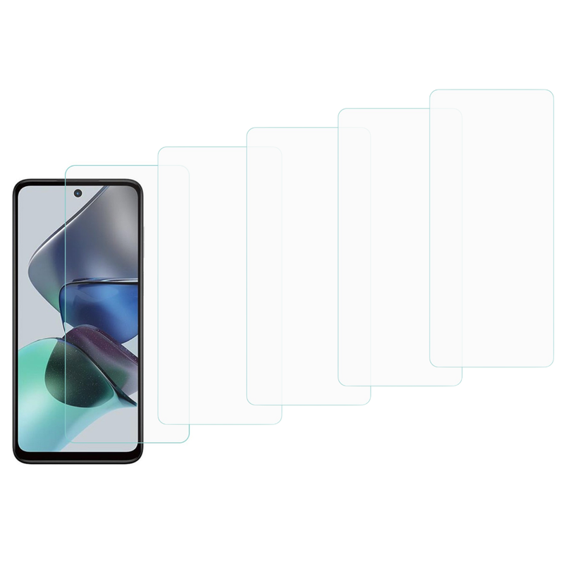 5 Stk Motorola Moto G13 / G23 / G53 Beskyttelsesglas / Skærmbeskyttelse