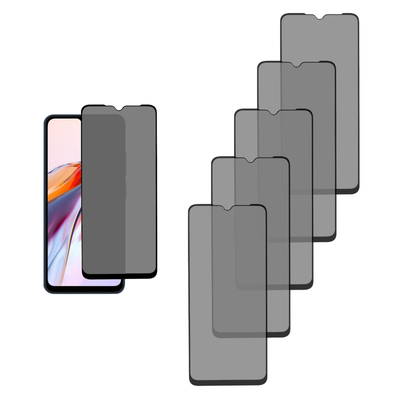 5 stk Privacy Skærmbeskyttelse til Xiaomi Redmi 12C 4G, Tonet Glas