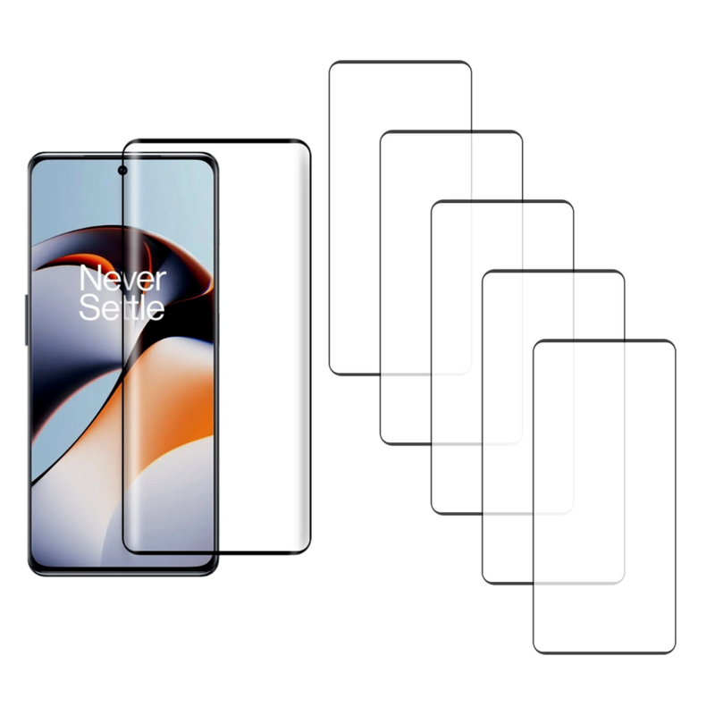 5 stk Buet Beskyttelsesglas med Kant / Skærmbeskyttelse til OnePlus 12R 5G