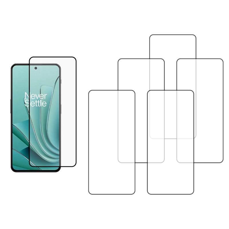 5 stk Beskyttelsesglas / Skærmbeskyttelse / 3D Glas til OnePlus Nord 3 5G