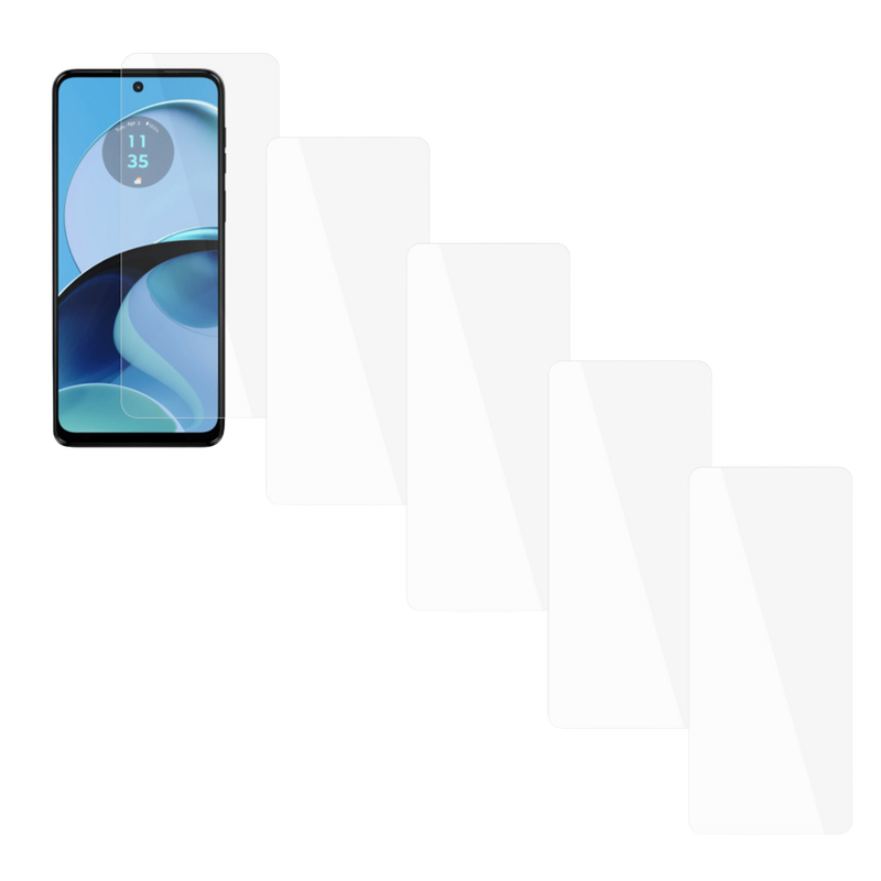 5 stk Skærmbeskyttelse / Beskyttelsesglas / Hærdet Glas til Motorola Moto G14