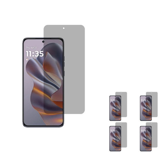 4 stk. Motorola Edge 50 Neo Beskyttelsesglas / Skærmbeskyttelse / Privacy Glas