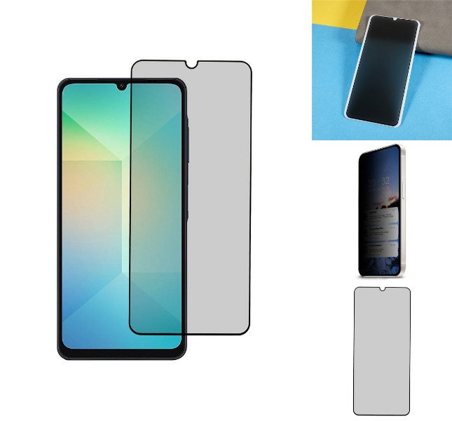 Samsung Galaxy A06 med skærmbeskyttelse