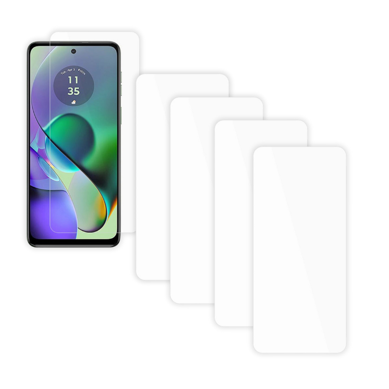5 Stk Beskyttelsesglas / Skærmbeskyttelse til Motorola Moto G54 5G