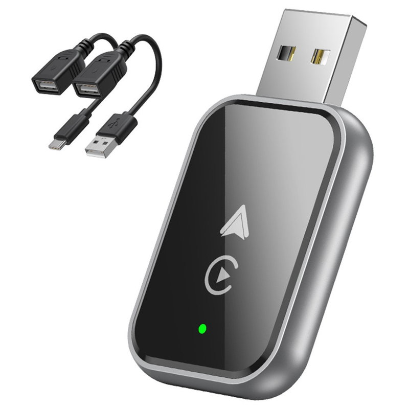 Trådløs CarPlay og Android Auto Adapter – USB Dongle til Bil