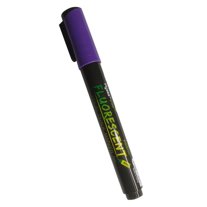 Selvlysende Tusch / Highlighter til Glas, Tavler, Plastik & Træ