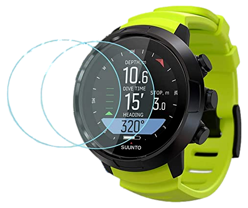 2 Stk. Skærmbeskyttelse / Beskyttelsesglas til Suunto D5