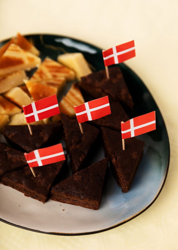 50 stk Kageflag til Fødselsdagsfester 