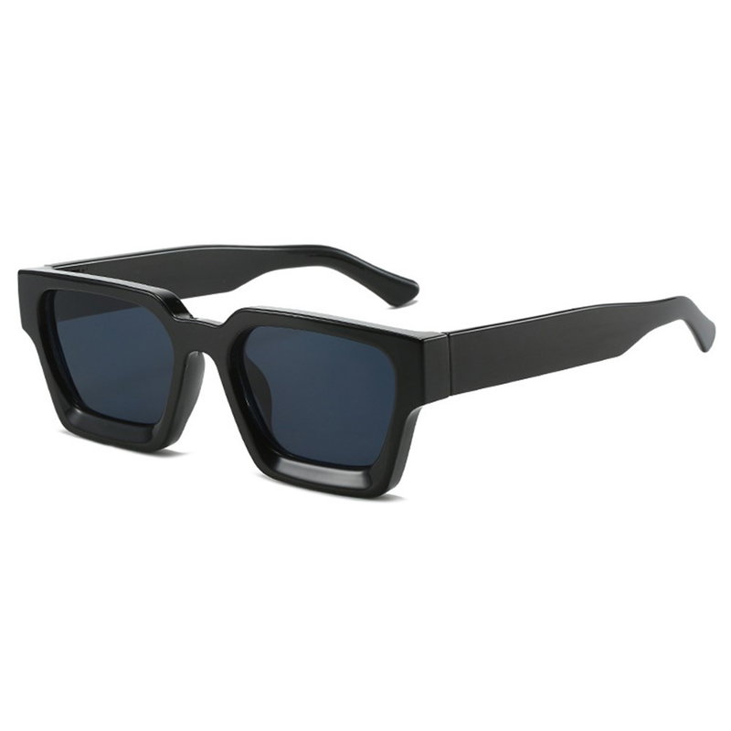 Retro Oversized Solbriller-Sort