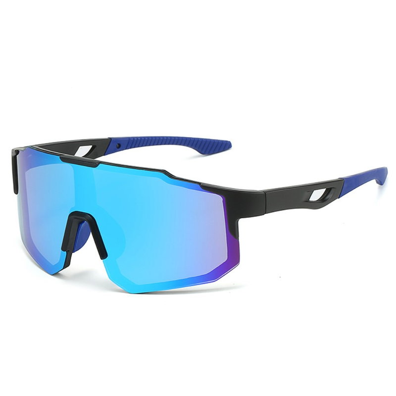 Callisto Full Frame Cykelbriller med Farvet Glas  - Blå