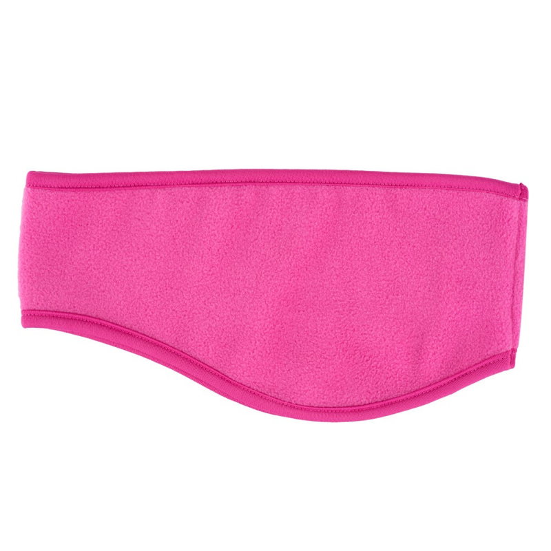 Fleece Vinter Pandebånd - Unisex, til Udendørs Sport-Pink