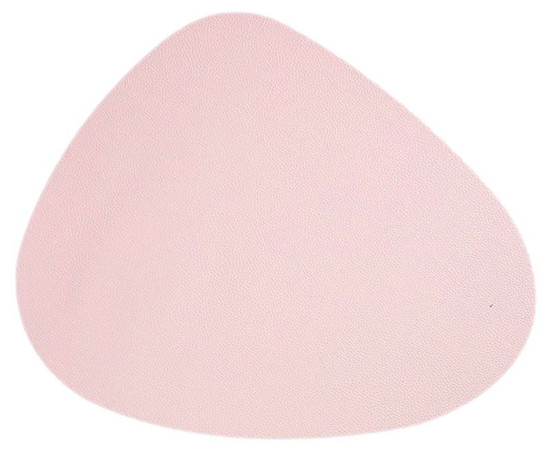 Dækkeserviet i PVC Læder 45 x 37 cm-Pink