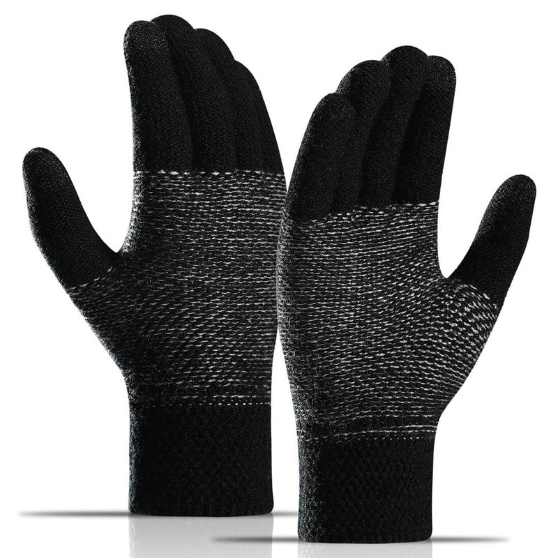 Varme Strik Handsker / Fingervanter med Touch