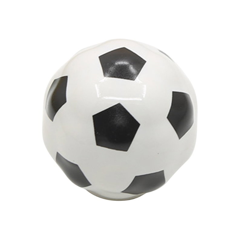 35 mm Bold Porcelænsknop-Fodbold