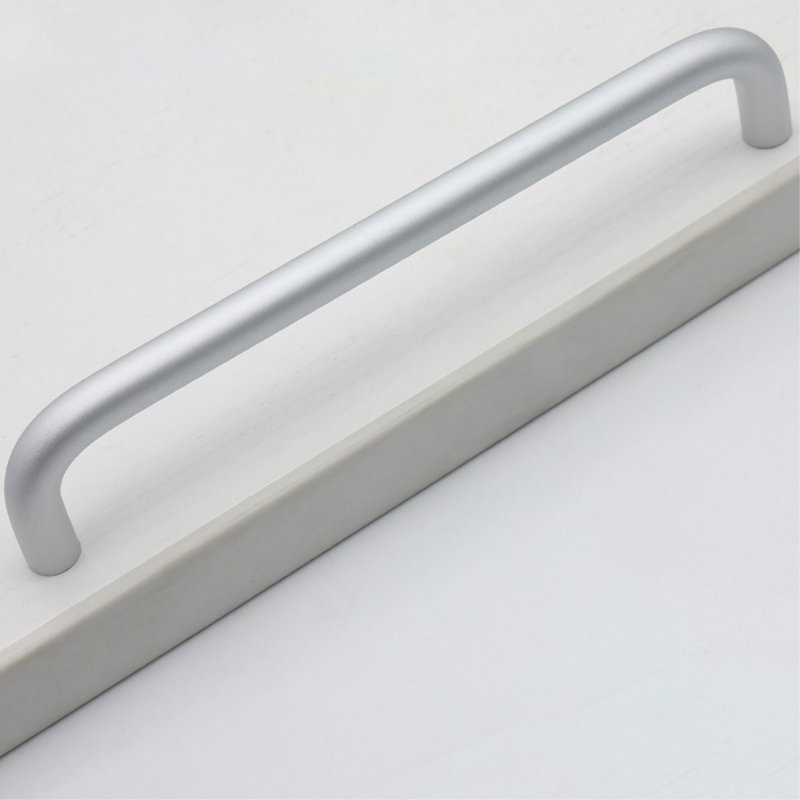 Matte Bøjlegreb / Møbelgreb i Aluminium-c/c 192 mm