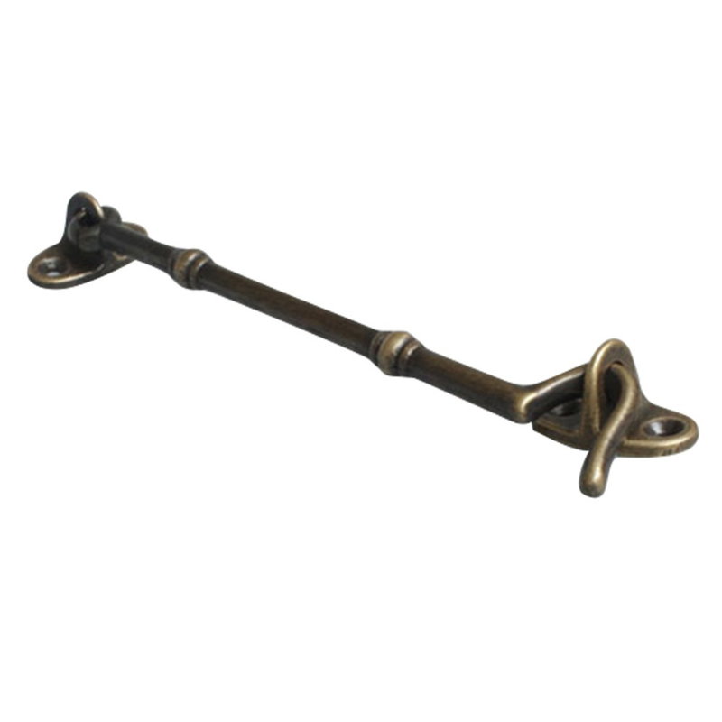 Antik Dørkrog / Vindueskrog i Messing 10.5 cm-Bronze