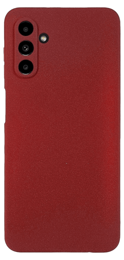Soft Matte Silikone Cover til Samsung Galaxy A13 5G / A04S 4G-Rød