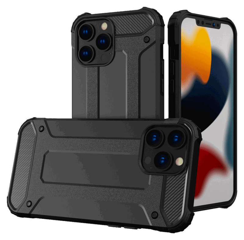 Sort Armor Cover til iPhone 14 Pro Max