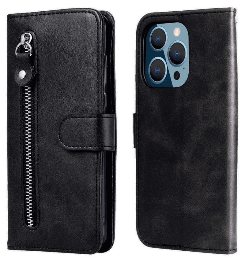 Zipper Flip Cover til iPhone 14 Pro