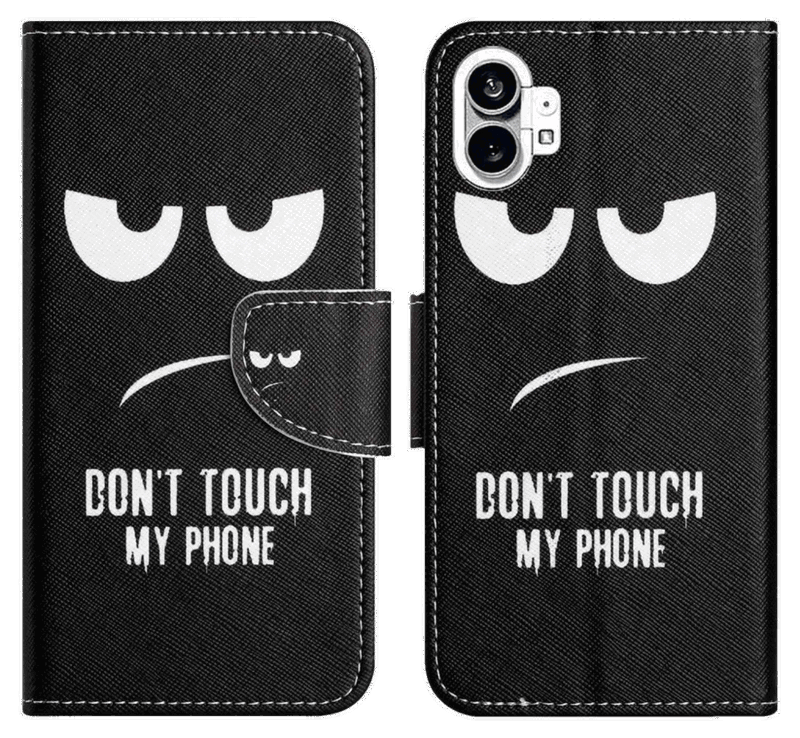 Dont Touch My Phone Flip Cover til Nothing Phone (1)