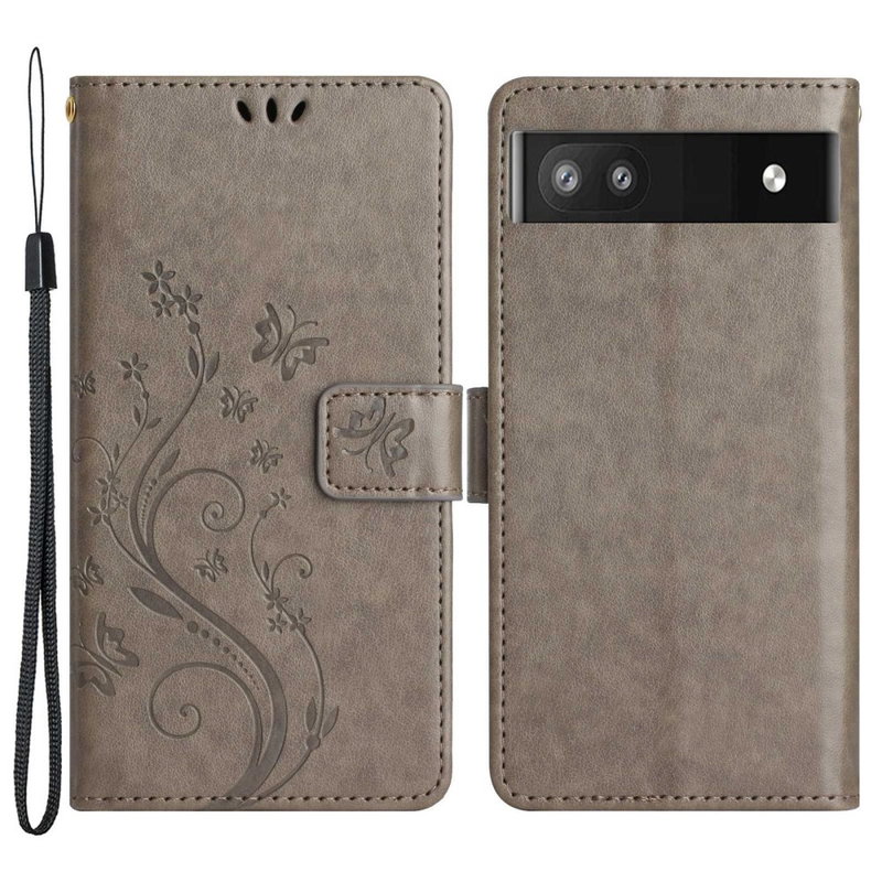 Lino Flip Cover til Google Pixel 6a-Grå