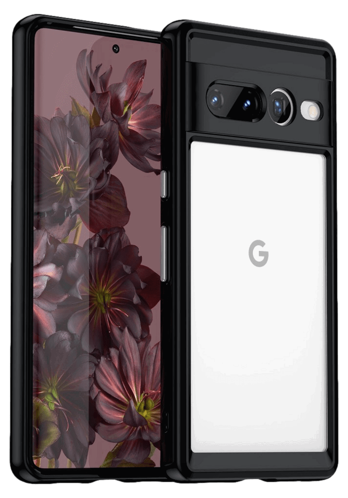 Panel Silikone Cover til Google Pixel 7 Pro-Sort