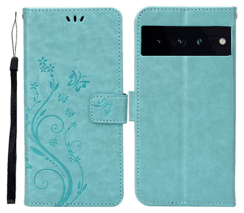 Lino Flip Cover til Google Pixel 7 Pro-Turkis