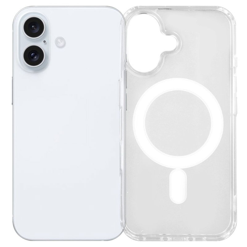 iPhone 16 Plus Gennemsigtigt Magsafe Cover