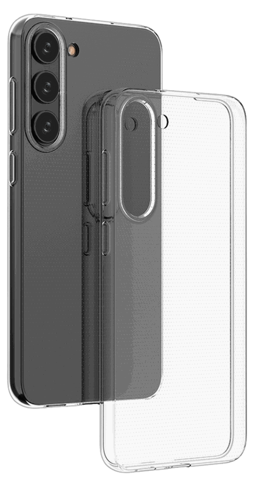 Gennemsigtigt Silikone Cover til Samsung Galaxy S23 Plus