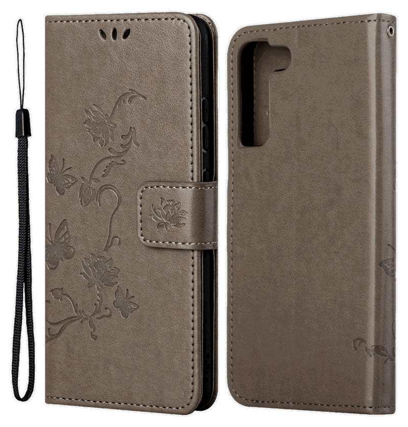 Lino Flip Cover til Samsung Galaxy S23 Plus-Grå