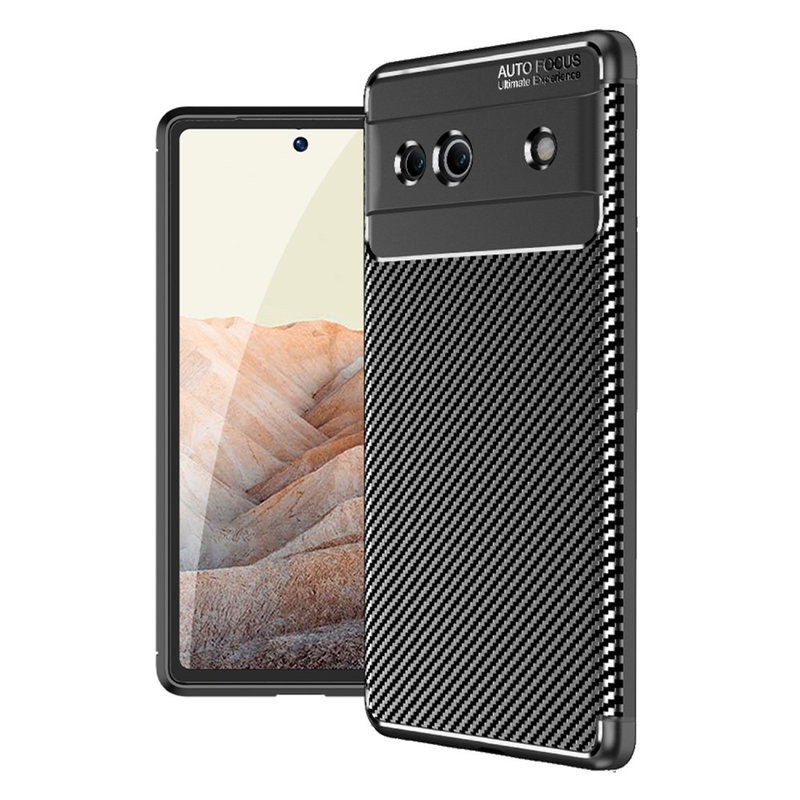 Carbon Silikone Cover til Google Pixel 7a