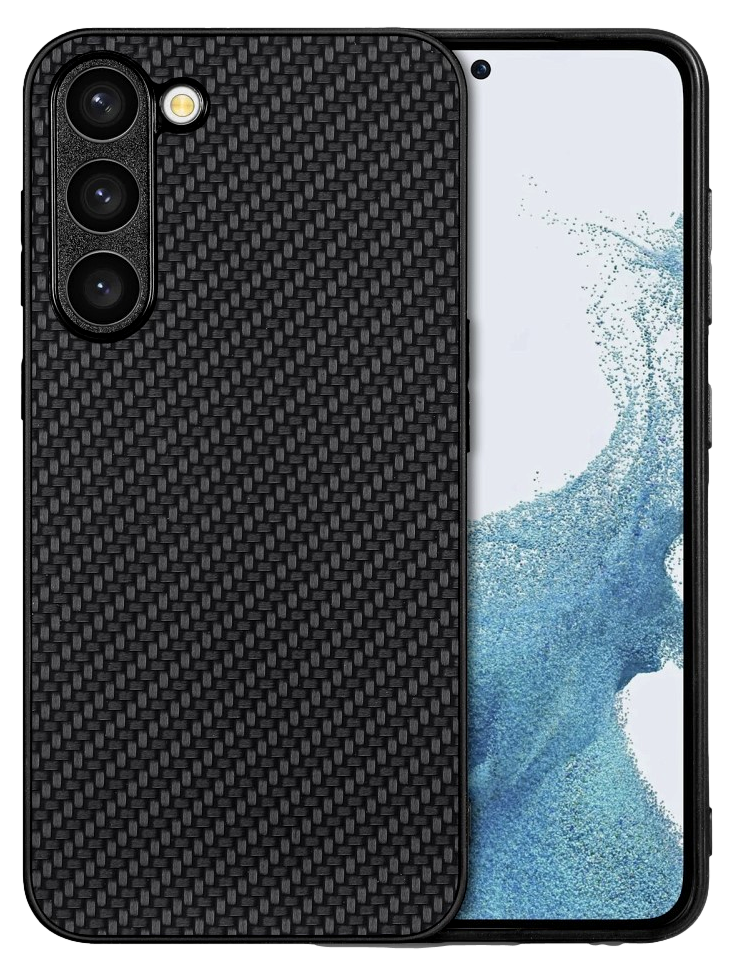 Carbon Silikone Cover til Samsung Galaxy S23