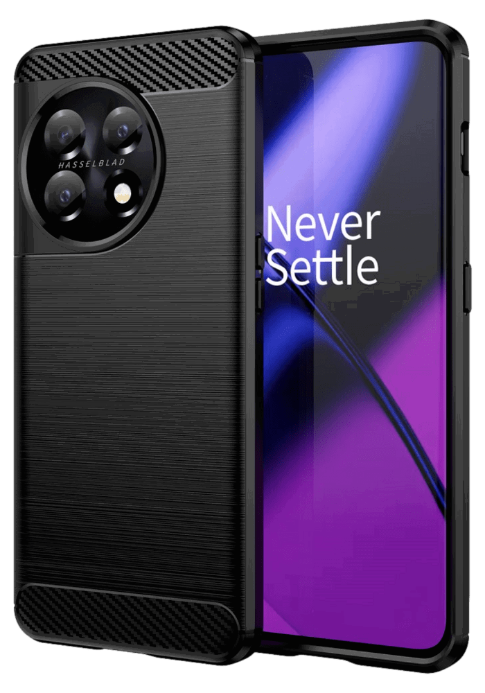 Sort Carbon Cover til OnePlus 11 5G