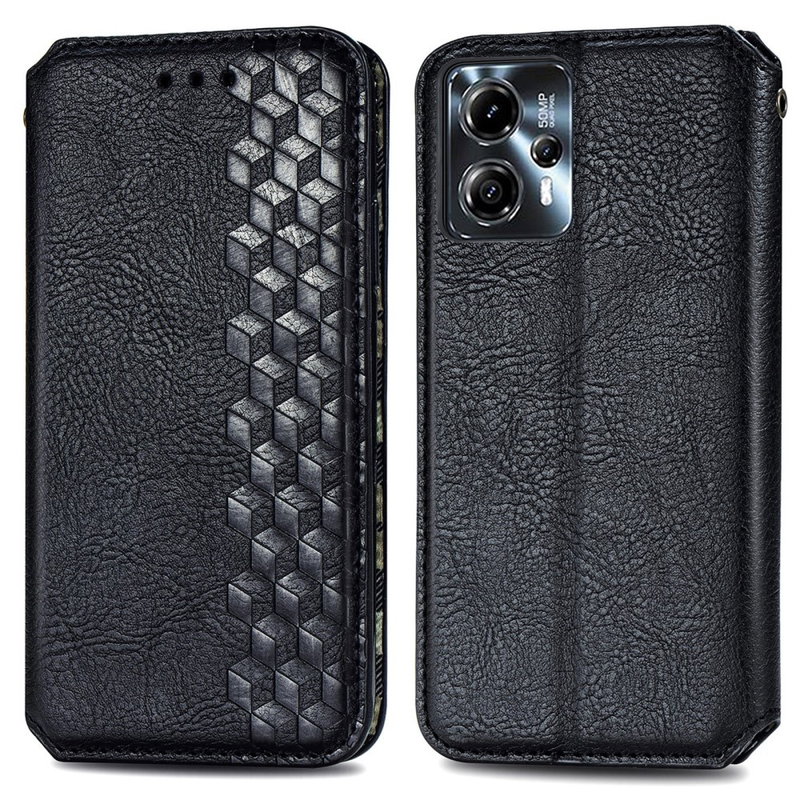 Dual Metric Flip Cover til Motorola Moto G13 / G23 / G53