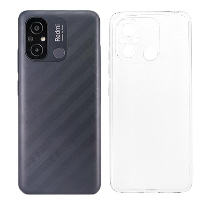 Gennemsigtig Silikone Cover til Xiaomi Redmi 12C 4G