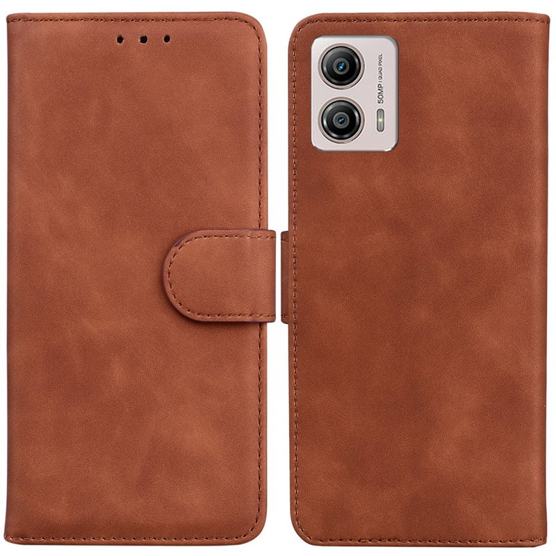 Graviera Flip Cover til Motorola Moto G13 / G23 / G53-Brun