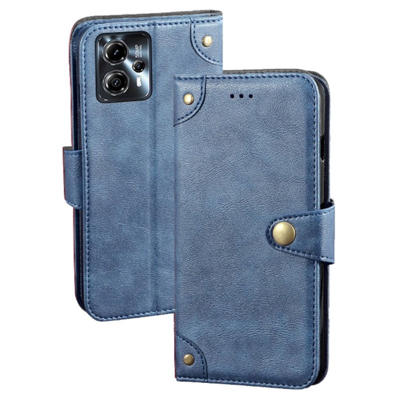 Motorola Moto G13 / G23 / G53 Vinto Flip Cover-Blå