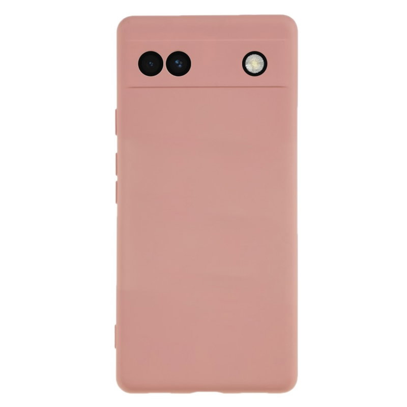 Mat Silikone Cover til Google Pixel 6a-Pink