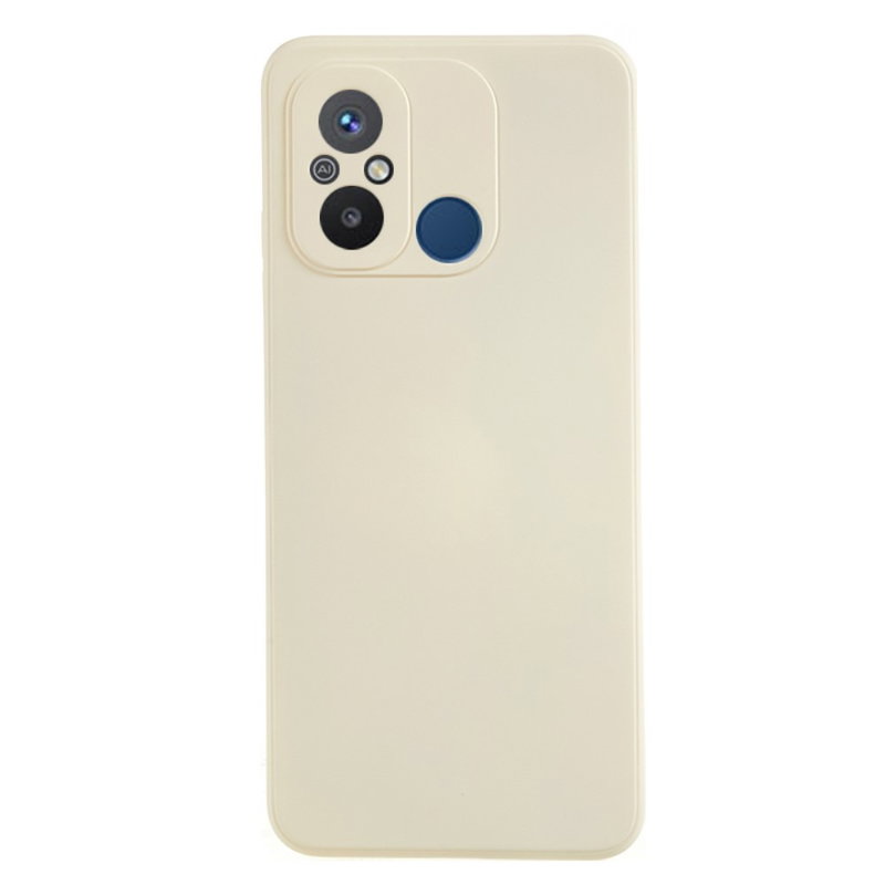 Klassisk Silikone Cover til Xiaomi Redmi 12C 4G, fås i Flere Farver-Hvid