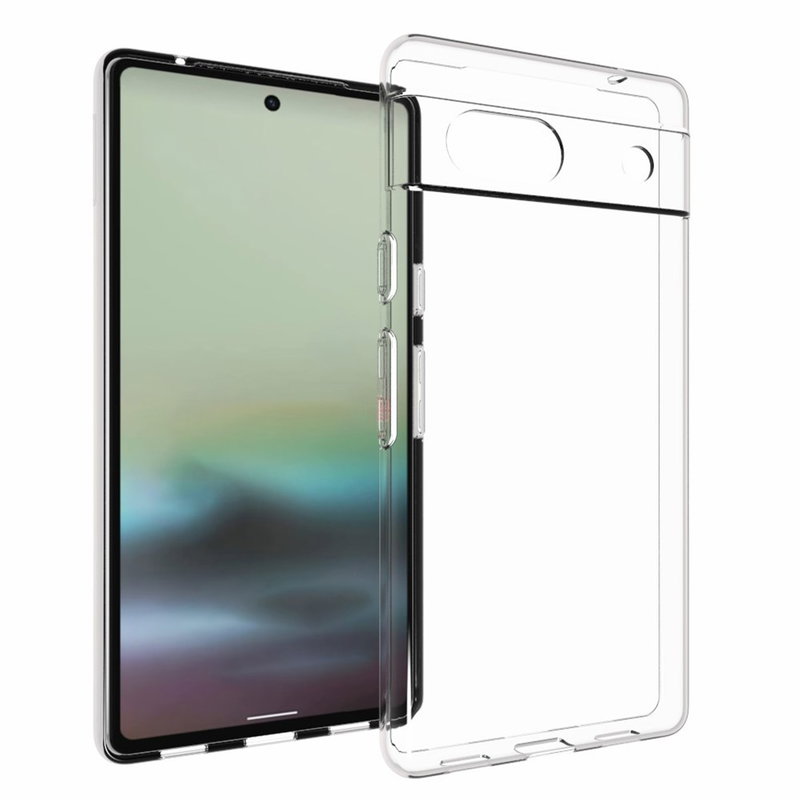 Gennemsigtigt Silikone Cover til Google Pixel 7a